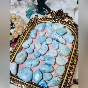 Larimar cab - sold individually, price will vary per piece